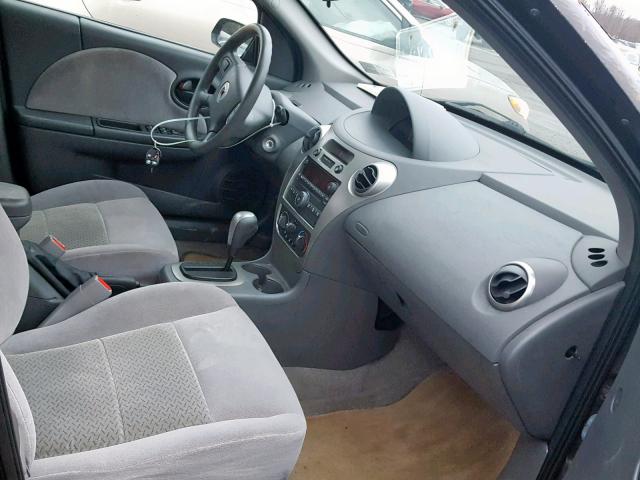 1G8AL55F57Z119832 - 2007 SATURN ION LEVEL BLACK photo 5