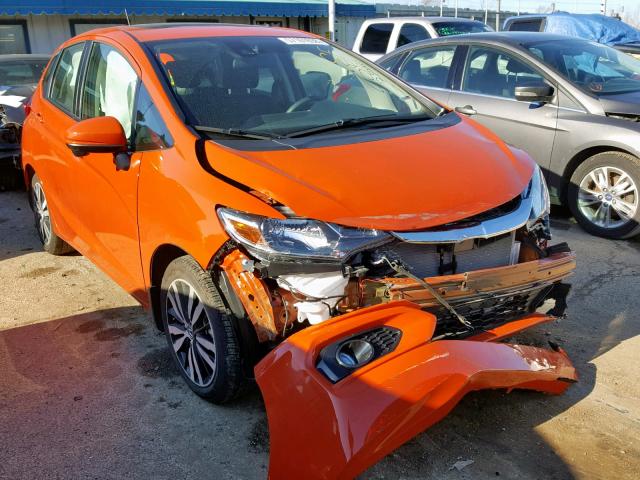 3HGGK5H80JM721595 - 2018 HONDA FIT EX ORANGE photo 1