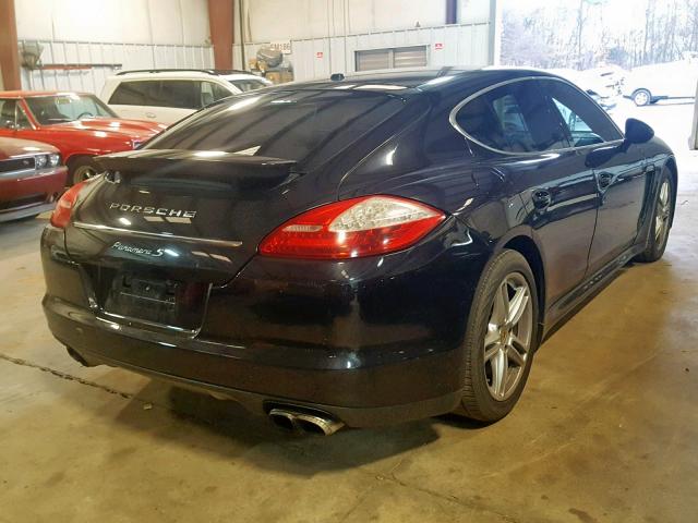 WP0AB2A71AL063551 - 2010 PORSCHE PANAMERA S BLACK photo 4