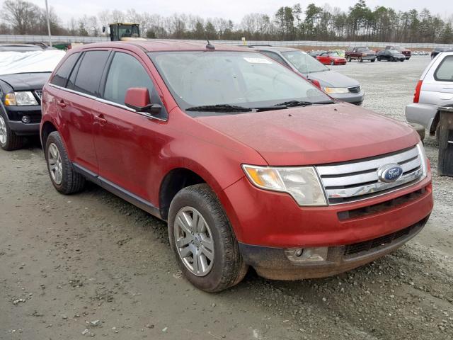 2FMDK48C47BA64807 - 2007 FORD EDGE SEL RED photo 1