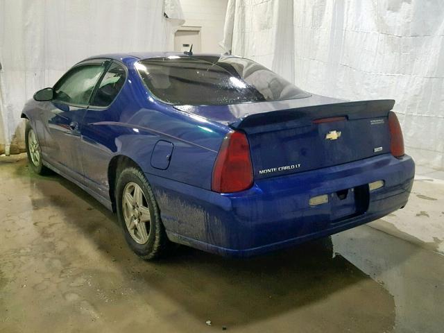 2G1WK15K479247499 - 2007 CHEVROLET MONTE CARL BLUE photo 3