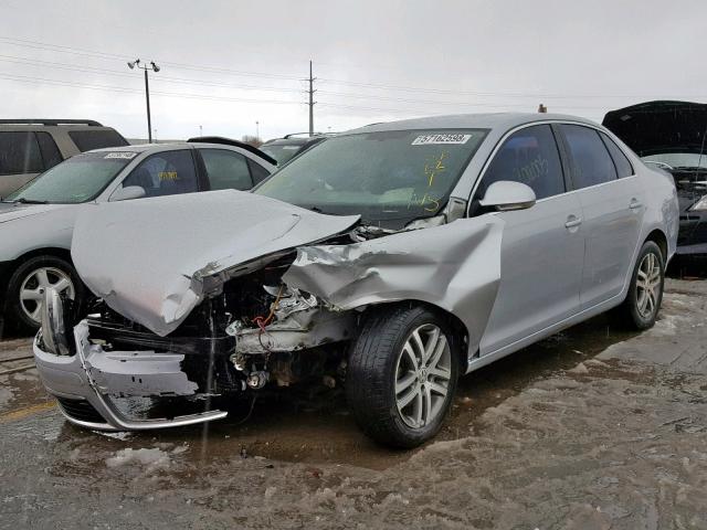 3VWST71K76M682239 - 2006 VOLKSWAGEN JETTA TDI SILVER photo 2