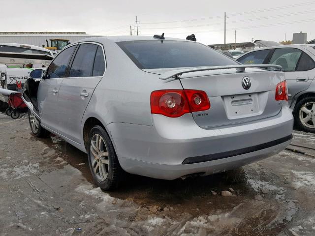 3VWST71K76M682239 - 2006 VOLKSWAGEN JETTA TDI SILVER photo 3