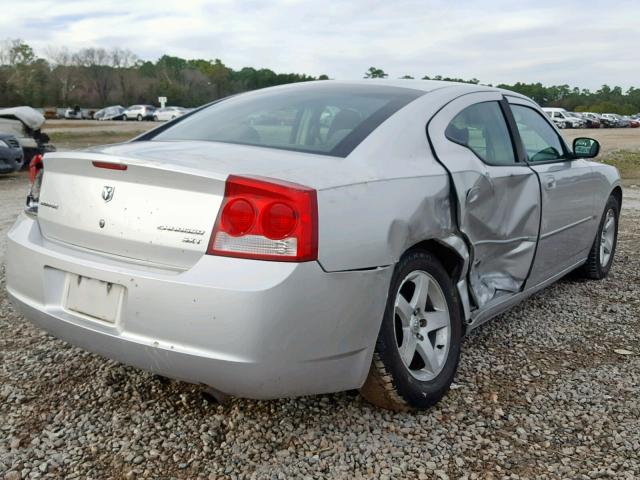 2B3CA3CV8AH162282 - 2010 DODGE CHARGER SX SILVER photo 4