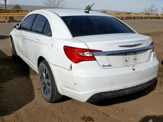 1C3CCBBB2DN674081 - 2013 CHRYSLER 200 TOURIN WHITE photo 3