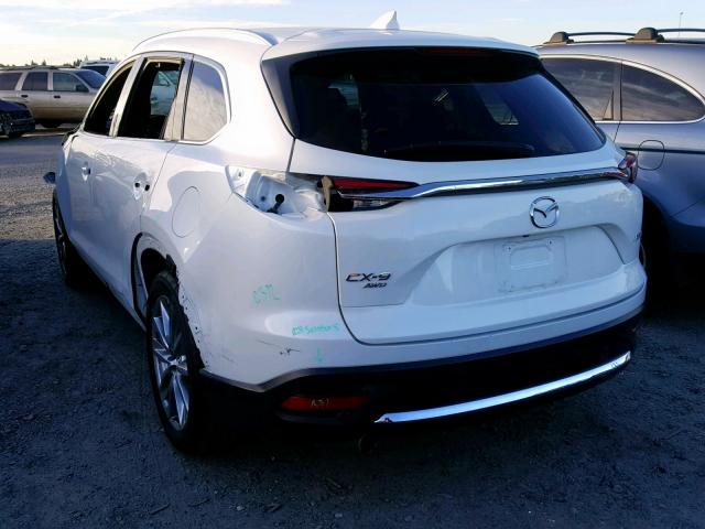 JM3TCBDY1G0119497 - 2016 MAZDA CX-9 GRAND WHITE photo 3