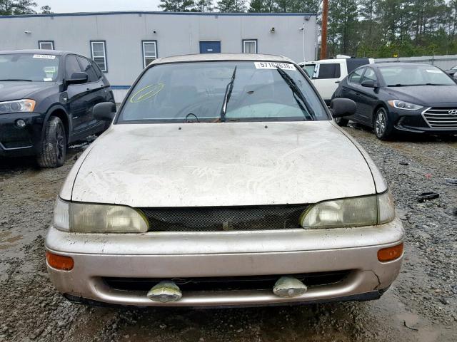 1NXAE09B5SZ256927 - 1995 TOYOTA COROLLA LE TAN photo 9