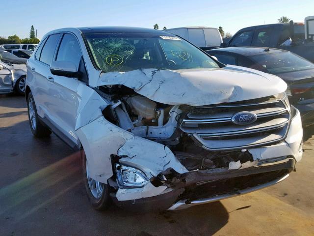 2FMPK3K93GBC34224 - 2016 FORD EDGE TITAN WHITE photo 1