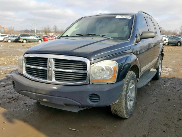 1D4HB38N75F610905 - 2005 DODGE DURANGO ST BLACK photo 2