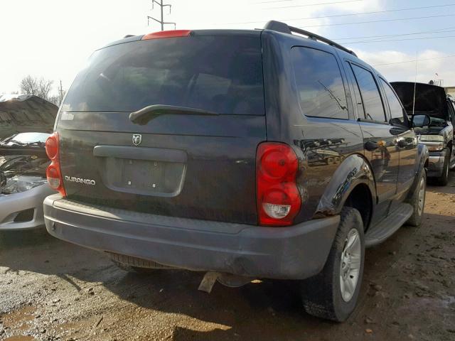 1D4HB38N75F610905 - 2005 DODGE DURANGO ST BLACK photo 4