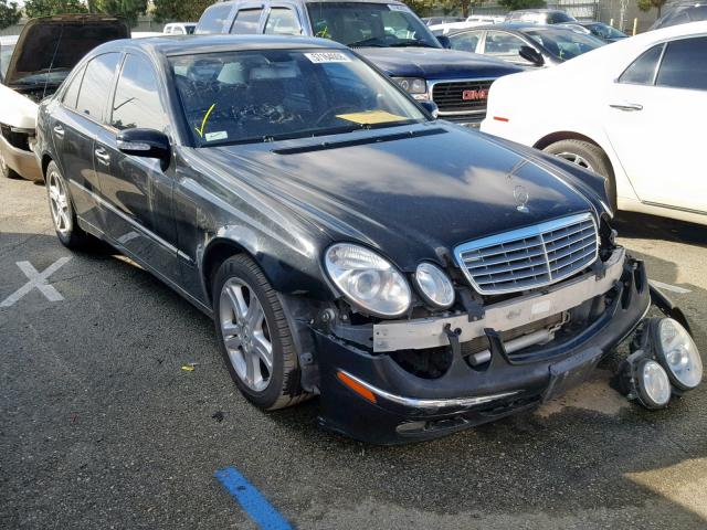 WDBUF56J26A971516 - 2006 MERCEDES-BENZ E 350 BLACK photo 1