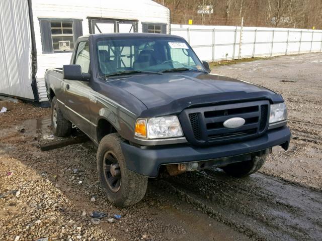 1FTYR11U47PA80789 - 2007 FORD RANGER GRAY photo 1