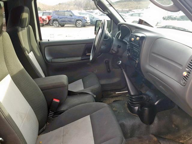 1FTYR11U47PA80789 - 2007 FORD RANGER GRAY photo 5