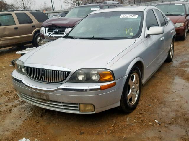 1LNHM86S31Y699699 - 2001 LINCOLN LS SILVER photo 2