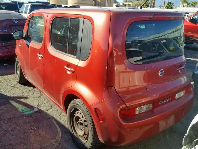 JN8AZ28R59T113029 - 2009 NISSAN CUBE BASE RED photo 3