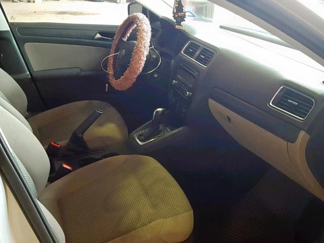 3VW2K7AJ9BM362117 - 2011 VOLKSWAGEN JETTA BASE Արծաթագույն լուսանկար 5