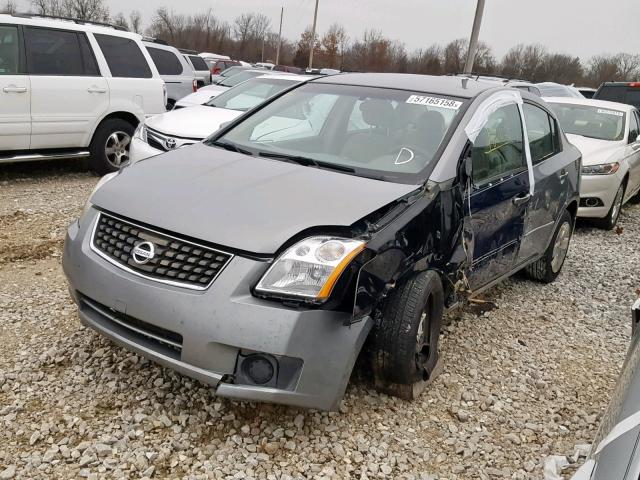 3N1AB61E77L715692 - 2007 NISSAN SENTRA 2.0 GRAY photo 2