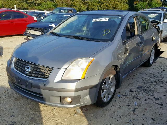 3N1AB61E57L675757 - 2007 NISSAN SENTRA 2.0 GRAY photo 2