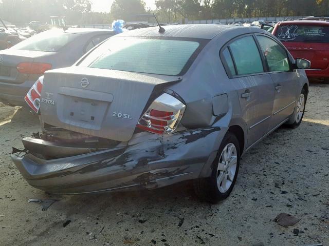 3N1AB61E57L675757 - 2007 NISSAN SENTRA 2.0 GRAY photo 4