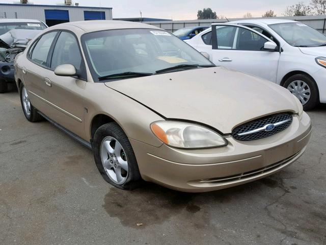 1FAFP55S81G187791 - 2001 FORD TAURUS SES GOLD photo 1