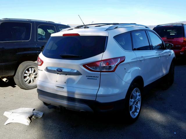 1FMCU0J96EUD94906 - 2014 FORD ESCAPE TIT WHITE photo 4