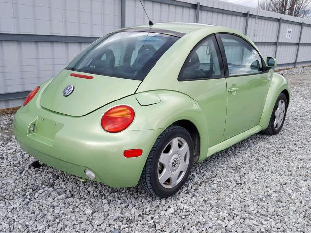 3VWDD21CXYM453302 - 2000 VOLKSWAGEN NEW BEETLE GREEN photo 4