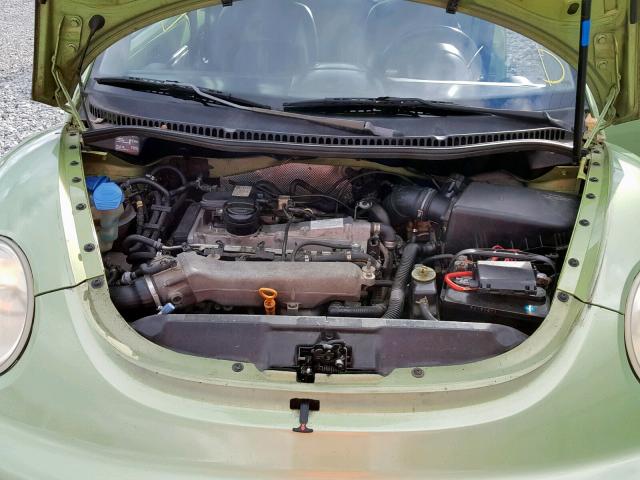 3VWDD21CXYM453302 - 2000 VOLKSWAGEN NEW BEETLE GREEN photo 7