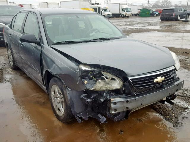 1G1ZS51F56F255419 - 2006 CHEVROLET MALIBU LS GRAY photo 1