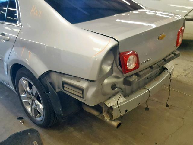 1G1ZH57B19F146835 - 2009 CHEVROLET MALIBU 1LT 银色 照片 9