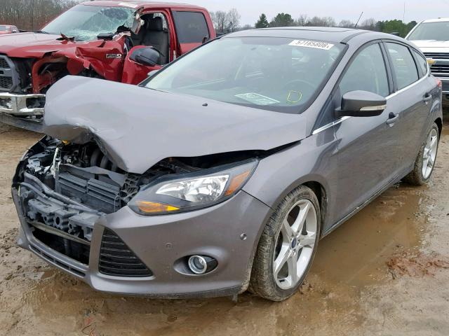 1FADP3N26DL284527 - 2013 FORD FOCUS TITA GRAY photo 2