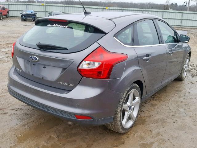 1FADP3N26DL284527 - 2013 FORD FOCUS TITA GRAY photo 4