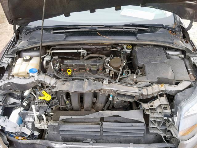 1FADP3N26DL284527 - 2013 FORD FOCUS TITA GRAY photo 7