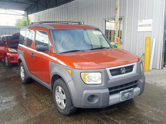 5J6YH28583L004530 - 2003 HONDA ELEMENT EX ORANGE photo 1