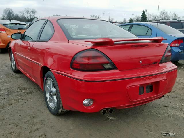 1G2NW12E43C226133 - 2003 PONTIAC GRAND AM G RED photo 3