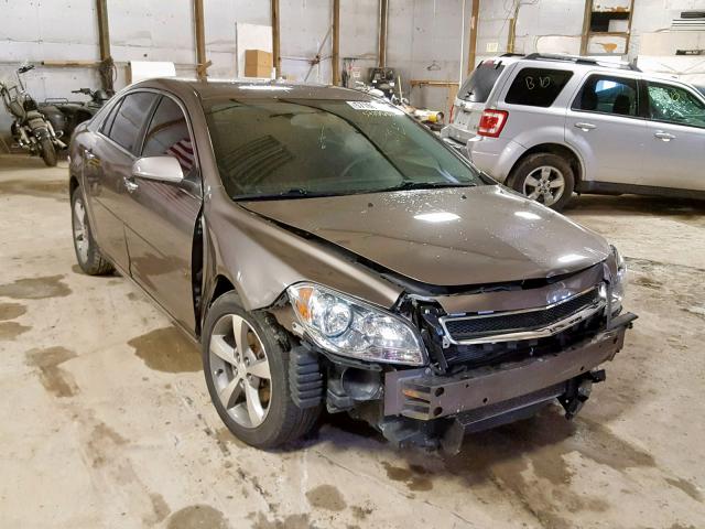 1G1ZC5E0XCF280248 - 2012 CHEVROLET MALIBU 1LT 棕色 照片 1