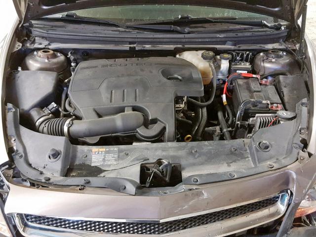 1G1ZC5E0XCF280248 - 2012 CHEVROLET MALIBU 1LT 棕色 照片 7