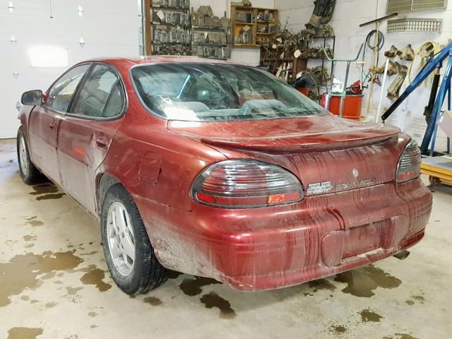 1G2WK52J33F172262 - 2003 PONTIAC GRAND PRIX RED photo 3