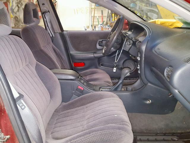 1G2WK52J33F172262 - 2003 PONTIAC GRAND PRIX RED photo 5