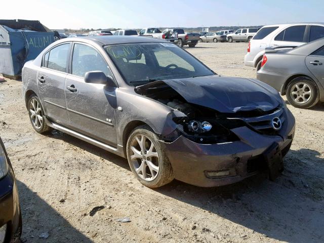 JM1BK323571665220 - 2007 MAZDA 3 S BEIGE photo 1