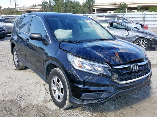 2HKRM3H36FH543151 - 2015 HONDA CR-V LX BLACK photo 1