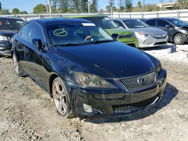 JTHBK262495093482 - 2009 LEXUS IS 250 BLACK photo 1