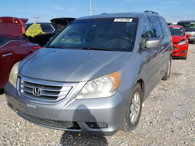 5FNRL38758B094018 - 2008 HONDA ODYSSEY EX GRAY photo 2