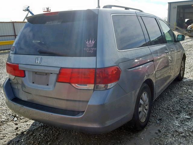 5FNRL38758B094018 - 2008 HONDA ODYSSEY EX GRAY photo 4