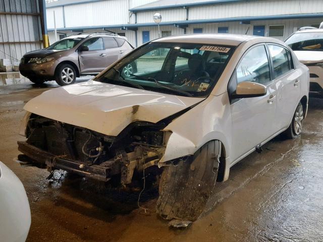 3N1AB61E28L678665 - 2008 NISSAN SENTRA 2.0 WHITE photo 2