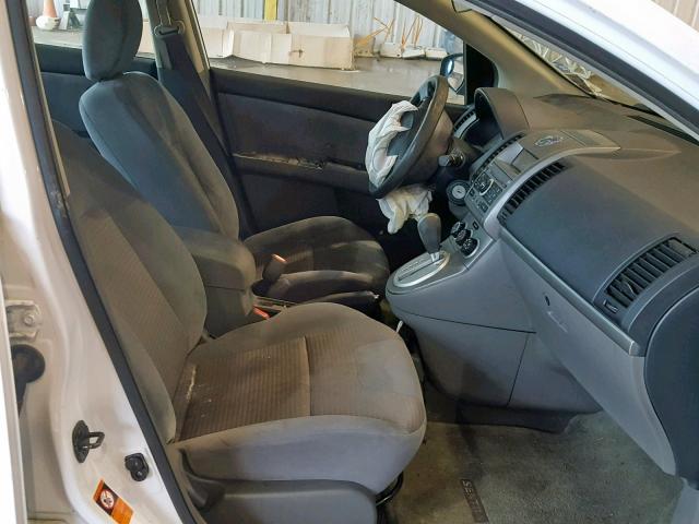 3N1AB61E28L678665 - 2008 NISSAN SENTRA 2.0 WHITE photo 5