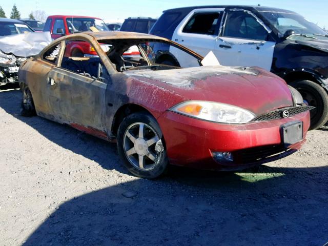 1ZWFT61L015603962 - 2001 MERCURY COUGAR V6 BURN photo 1