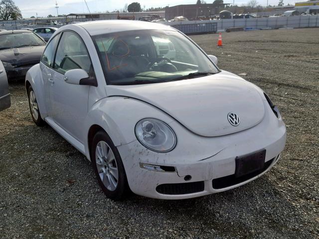 3VWPG31C39M509611 - 2009 VOLKSWAGEN NEW BEETLE WHITE photo 1