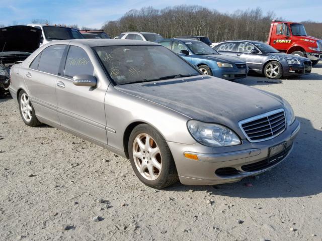 WDBNG83J56A464343 - 2006 MERCEDES-BENZ S 430 4MAT GRAY photo 1