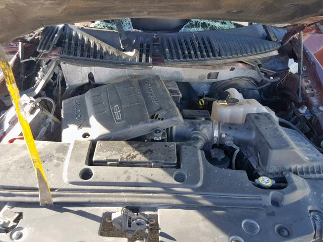 5LMJJ2H52BEJ05926 - 2011 LINCOLN NAVIGATOR MAROON photo 7