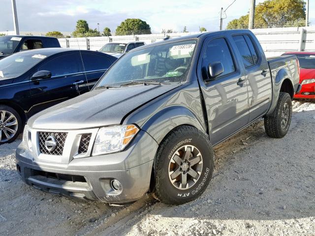 1N6AD0ER1GN790161 - 2016 NISSAN FRONTIER S GRAY photo 2